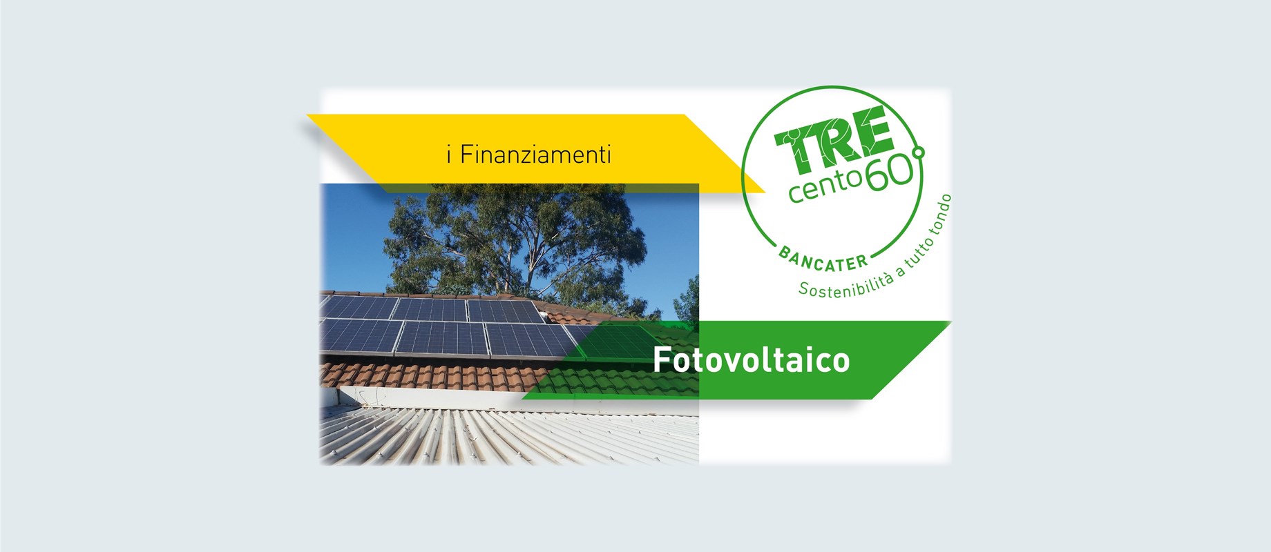 Finanziamento per acquisto e installazione dell'impianto fotovoltaico 